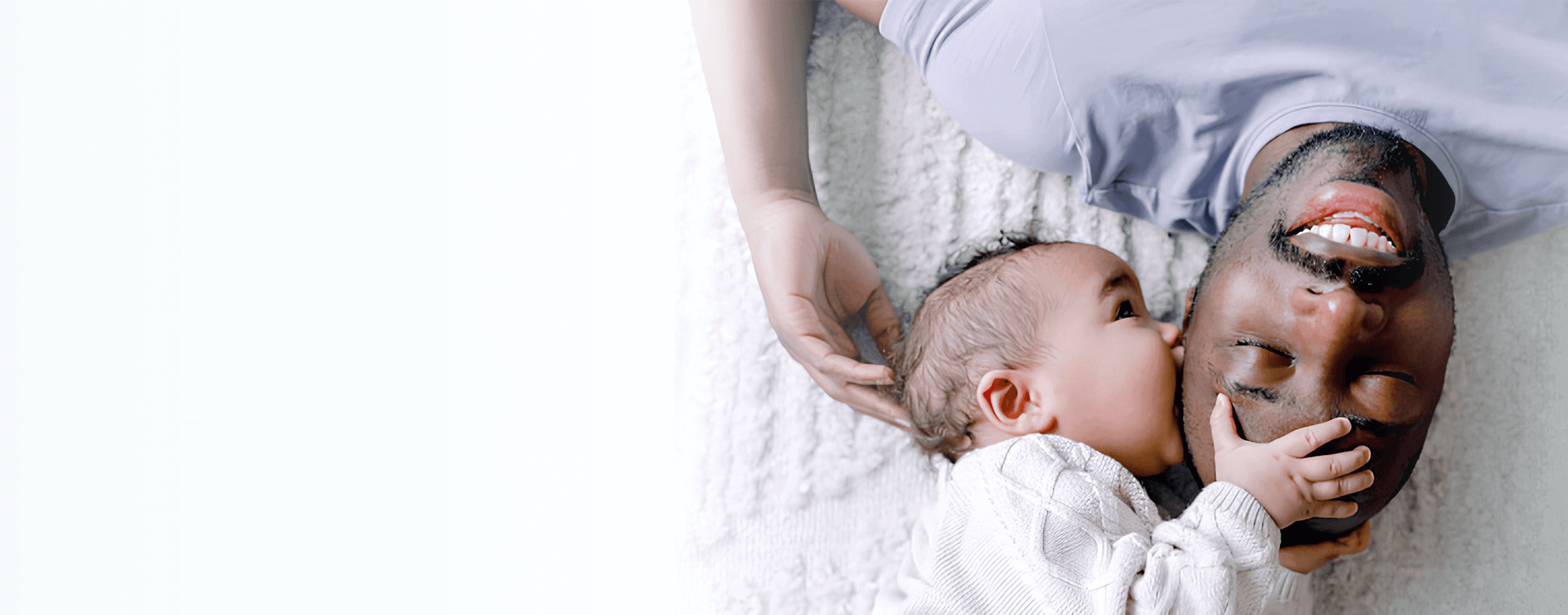 Father and baby