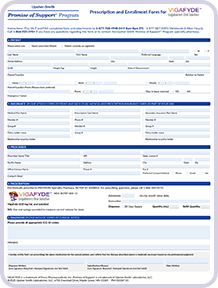 Prescription and Enrollment Form image